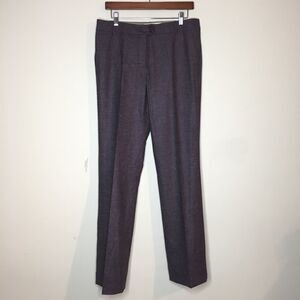 Etro EU Sz 46 Wool Pants Italian Purple Plaid